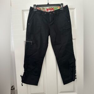 UnionBay Cargo Capris , Black, Jr Size 3